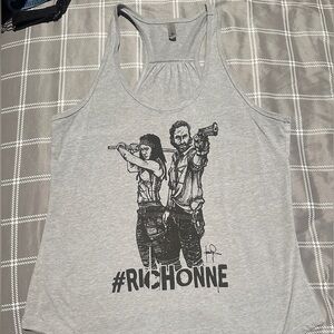 Walking Dead Light Gray Tank Top